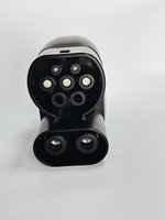 Adaptateur CCS1 vers CCS2 400A AC+DC pour recharge de véhicules électriques, connecteur de charge rapide pour véhicules électriques Sae J1772 Lec 62196