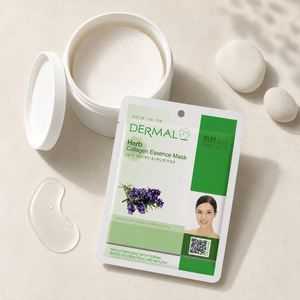 Mascarilla Facial de Esencia de Colágeno Herbal Dérmico 23g, Hidratante y Calmante - Product Image 3