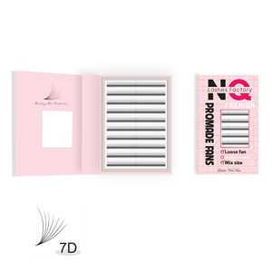 NQ Eyelash Factory – Cils synthétiques faits main, véganes, sans cruauté, naturels, longs, doux, en soie, préfabriqués en éventail, marque privée, personnalisables - Product Image 1