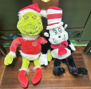 Juguetes de Peluche Personalizados del <span class=keywords><strong>Grinch</strong></span> Navideño, <span class=keywords><strong>Grinch</strong></span> con Gorro Navideño, Peluches, Juguetes Blandos, Regalo para Niños, Venta al Por Mayor - Product Image 3