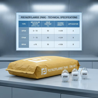 PAM 9003-05-8 Prix Abordable 100% Pureté Flocculant Polyacrylamide en Poudre CATIONIQUE Traitement des Eaux Usées Fracturation des Boues