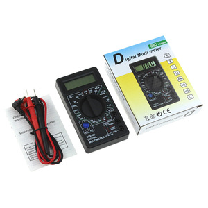Medidor de Voltaje, Amperímetro y Ohmímetro LCD Profesional DT830D - Product Image 2