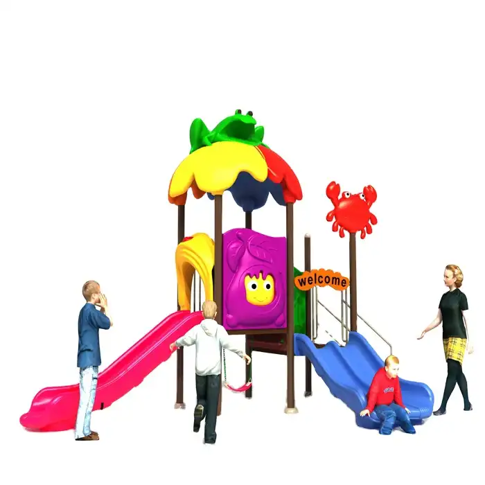 Made In China Quality Children Playground Equipment ,Kids Plastic Slides