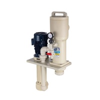 Pompe à eau chimique Jiekai OEM/ODM avec filtre intégré pour fût, machine de filtration verticale FRPP 330L/Min