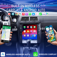 Radio de Coche con Sistema Android, Estéreo para Dodge Challenger 2008-2014, Reproductor Multimedia Carplay, Reproductor de Video, Navegación GPS, Pantalla Táctil