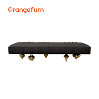 Ensemble de salon Orangefurn, meubles modernes américains, canapés, table basse, console, armoire, style transitionnel