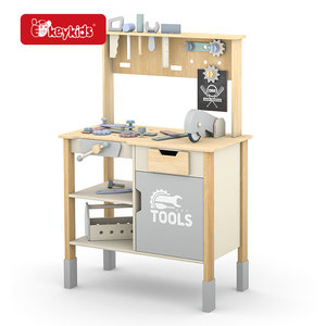 Oem trẻ em công cụ chơi thiết lập bằng gỗ xây dựng bàn làm việc đồ chơi cho trẻ mới biết đi 3-5 w03d261 - Product Image 3