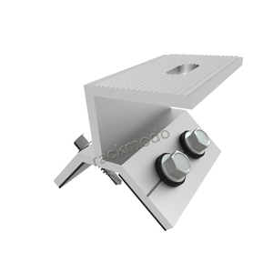 2kw 3KW 5KW 10KW 20kW 50kw 100kw quang điện điện gắn hệ thống kim loại hình thang mái năng lượng mặt trời mái Kệ thang kẹp mái - Product Image 1