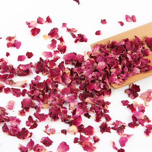 Pétales de <span class=keywords><strong>Rose</strong></span> rouge séchées de haute qualité pétale de fleur de <span class=keywords><strong>Rose</strong></span> comestible pour la décoration de gâteau de thé confettis de mariage bougie fabrication de savon - Product Image 4