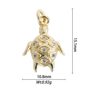 Ocean Series Pendant Jewelry Copper Alloy Seashell Conch Starfish Butterfly Themed Charms For DIY Necklace Bracelet Unisex - Product Image 2