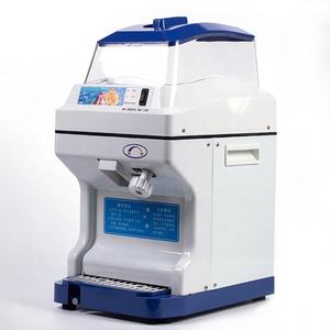 Gran bloque contenedor bola de nieve comercial de plástico abs de hielo eléctrica crema de afeitar - Product Image 2