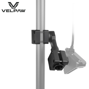 Support de poteau rotatif à 360 degrés réglable Velpaw pour transducteur LiveScope LVS32, composite résistant à la corrosion de qualité marine - Product Image 1
