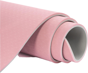 Tapete de Yoga YX de Alta Calidad, 6mm, No Personalizado, Ecológico, de TPE, Reversible, Resistente al Calor, Impermeable, Plegable, para el Hogar - Product Image 1