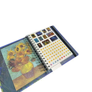 Carnet à spirale rigide sur le thème des peintures de Van Gogh, sur mesure - Product Image 3