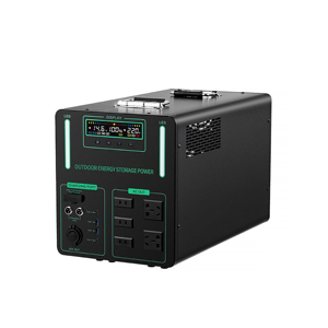 Dispositif de stockage d'énergie haute capacité, panneau solaire, contrôleur MPPT, onde sinusoïdale pure, batterie LiFePO4, 5000W haute puissance, compatible US - Product Image 1