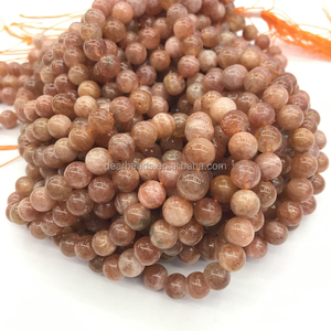 DearBeads Commercio All'ingrosso A Buon Mercato di Alta Qualità Rotonda <span class=keywords><strong>Naturale</strong></span> Sunstone 6 millimetri Beads per Monili Che Fanno 6 millimetri 8 millimetri 10 millimetri - Product Image 6