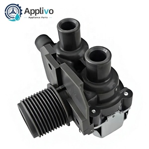 Valvola Solenoide Elettrica a Doppia Testa per Ingresso Acqua FCS180F9 220-240V 50/60Hz, Ricambio per Lavatrice Haier Pulsator Hotel - Product Image 1