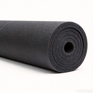 Black NBR PVC Rubber <b>Foam</b> Sheet 10mm-30mm Thickness Fire Resistant Insulation Material for Roof Use - Product Image 5