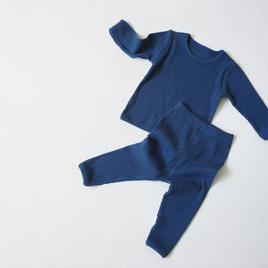 Otoño cómodo pijamas de los niños bebé niño niña ropa de dormir conjuntos de dos piezas ropa de recién nacido - Product Image 4