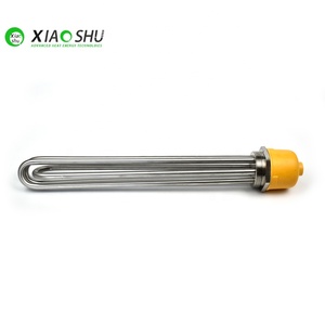 XIAOSHU pemanas elektrik industri elemen pemanas 3U 220v 5kw pemanas celup dengan flensa - Product Image 4