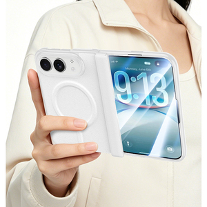 เคสหนัง iPhone Fold Ultra แบบแม่เหล็กดูด 360 องศา °   เคสโทรศัพท์กันกระแทกพร้อมฟิล์มกันรอยหน้าจอ - Product Image 1