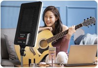 Lumière vidéo LED professionnelle PL-48 pour vlog, TikTok, YouTube, salon