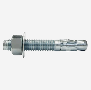 สลักเกลียวลิ่มสลักเกลียวแบบเรียบ <span class=keywords><strong>M12</strong></span> * 100/M10 * 100<span class=keywords><strong>เหล็ก</strong></span>คาร์บอนชุบสังกะสีมาตรฐาน DIN - Product Image 4