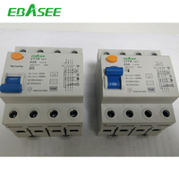 Disjoncteur différentiel (RCD/RCCB) Type B pour chargeur de VE, 2P 4P 40A 63A 100A 30mA, protection contre les fuites à la terre
