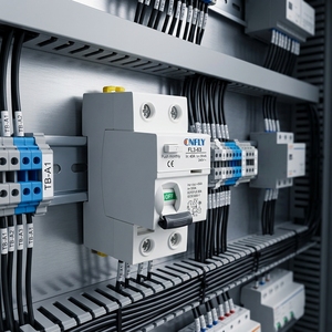 Disjoncteur différentiel électronique et magnétique CNFLY IID RCD 2 pôles, <span class=keywords><strong>40A</strong></span> 63A 230V, protection Li, montage sur rail - Product Image 3