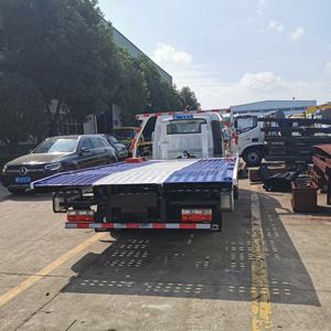 Vente d'usine 4x2 camion de remorquage Dongfeng camion de récupération de route avec grue voiture d'origine Diesel Dimensions moyeu de Transmission couleur - Product Image 5