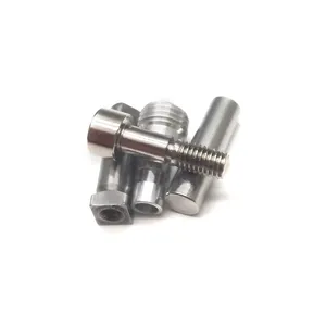 OEM Precision Custom Lathes Mini Small Parts Color Aluminum CNC Machining Replacement Parts