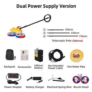 อุปกรณ์ทำความสะอาด<span class=keywords><strong>แผง</strong></span><span class=keywords><strong>โซ</strong></span><span class=keywords><strong>ล่า</strong></span><span class=keywords><strong>เซลล์</strong></span>พร้อมเสากล้องส่องทางไกลแบบกึ่งอัตโนมัติอุปกรณ์ทำความสะอาดแผงพลังงานแสงอาทิตย์แบบหัวแปรงสองด้านยาว3.5เมตร - Product Image 5