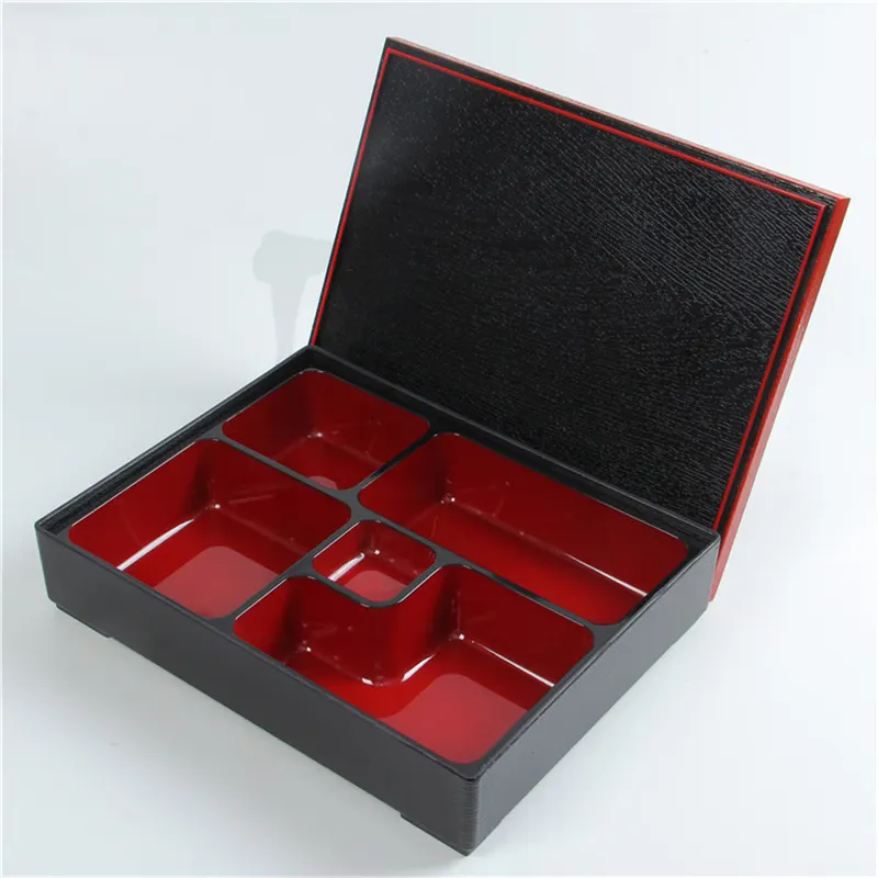 Bambus Wholesale Eco Friendly Biodegradable Japanese Reusable Leakproof Food Takeaway Lunch Sushi Bento Box with Lid