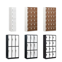 Casiers de gym modernes en acier durable à 12 portes avec fonctions réglables Hengli HL-LQ581 pour la maison, le bureau, l'école et l'hôpital