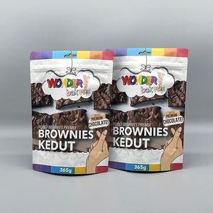 Bolsa de almacenamiento con cremallera para comida, bolsa de almacenamiento transparente con impresión Digital para alimentos congelados, resellable - Product Image 2