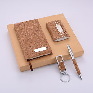 Set Hadiah Bisnis Perusahaan Ramah Lingkungan dengan Logo Kustom 2026 untuk Mitra, Termasuk Notebook, Pulpen, dan Gantungan Kunci - Product Image 3