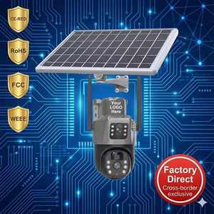 Caméra WiFi sans fil Shuzhi, système <span class=keywords><strong>de</strong></span> sécurité domestique à 3 objectifs, caméra <span class=keywords><strong>de</strong></span> <span class=keywords><strong>surveillance</strong></span> CCTV extérieure, détection <span class=keywords><strong>de</strong></span> mouvement intelligente - Product Image 3