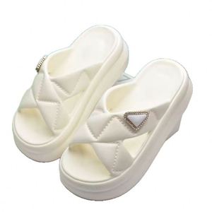 Bow Two-Way Wear Platform Slippers Women 5cm Thick Sole Cloud Soft Cushion Non-Slip Casual Fashion Summer <b>Slide</b> Sandals - Product Image 5