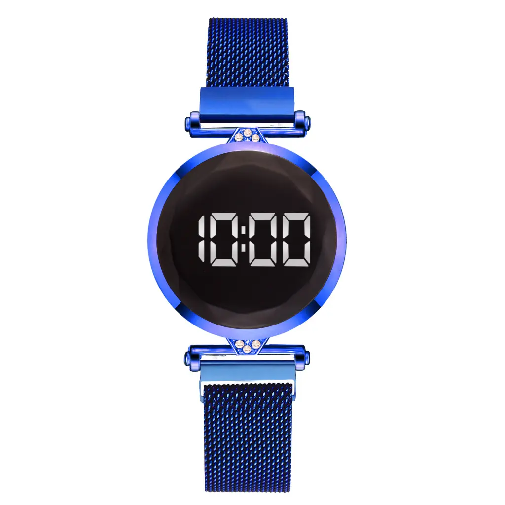 2020 Women Electronic Watch Digital Watches Magnet Buckle Strap Ladies LED Female Digital Watches Clock Zegarek Damski