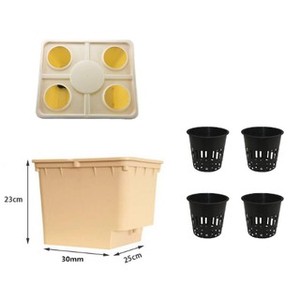 Cultivo sin tierra Hidroponía Cubo holandés Bato Hidroponía Cultivo de plantas en cubos para cultivo de frutas y verduras - Product Image 3