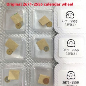 Accessoires d'origine pour mouvement 2671, amortisseur <span class=keywords><strong>de</strong></span> <span class=keywords><strong>pendule</strong></span> 3024, roulement 1497, engrenage mobile 2539, roue <span class=keywords><strong>de</strong></span> calendrier 2556 - Product Image 5