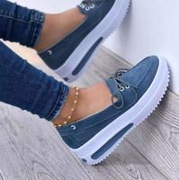 Chaussures pour femmes grandes tailles, printemps, couleur unie, mocassins à bout rond, chaussures tendance pour femmes, fabricant de chaussures pour femmes