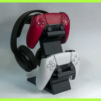 Support intégré pour manette de jeu et casque, minimaliste et moderne, en plastique imprimé en 3D, universel PS4/PS5/XBOX – Nouveauté transfrontalière QY, best-seller