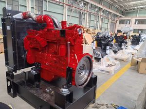 Ensemble moteur diesel 6 cylindres 8.3L 260HP avec pompe à eau, châssis de réservoir de <span class=keywords><strong>carburant</strong></span> et radiateur 6CTAA8.3-P260 - Product Image 6