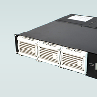 Système redresseur 9 kW pour montage en rack 19 pouces, 220 V CA, 48 V CC, 150 A, convertisseur CA/CC