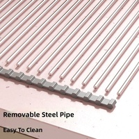 Égouttoir pliable personnalisable en acier inoxydable pour évier, égouttoir à vaisselle, égouttoir à bols et assiettes, égouttoir isolant thermiquement