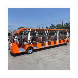 Bus de tourisme électrique 72V 100Ah à moteur AC, 30 km/h, 23 places, pour le transport de passagers et les excursions - Product Image 1