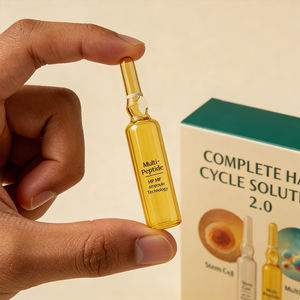 Kit <span class=keywords><strong>de</strong></span> Suero Anticaída del <span class=keywords><strong>Cabello</strong></span> <span class=keywords><strong>de</strong></span> 5 ml <span class=keywords><strong>para</strong></span> Uso Doméstico, Ácido Hialurónico Orgánico, Base Herbal, <span class=keywords><strong>Colágeno</strong></span>, Multipéptidos, Set Capilar - Product Image 4