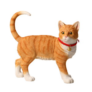 Statue de <span class=keywords><strong>chat</strong></span> rustique en résine pour extérieur, sculptures et statues de jardin artisanales pour patio, cour, cadeaux de jardinage pour femmes et mamans - Product Image 3