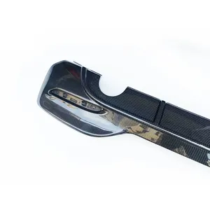 Carbon Fiber Rear Bumper <strong>Diffuser</strong> Splitter <strong>for</strong> BMW F20 F21 1series 118 120 140 LCI With M Package 15-19 - Product Image 3